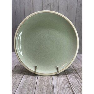 Vtg Denby Energy Salad Plate Celadon Cream Stoneware England 9" DIA Retired K